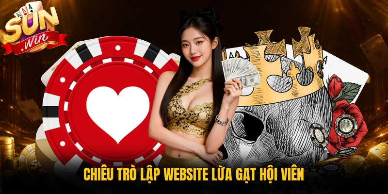 Chiêu trò lập website lừa gạt hội viên