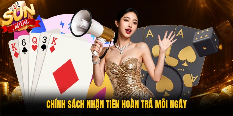 Chính sách nhận tiền hoàn trả mỗi ngày