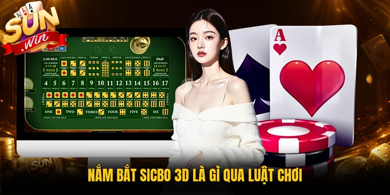 Nắm bắt sicbo 3D là gì qua luật chơi