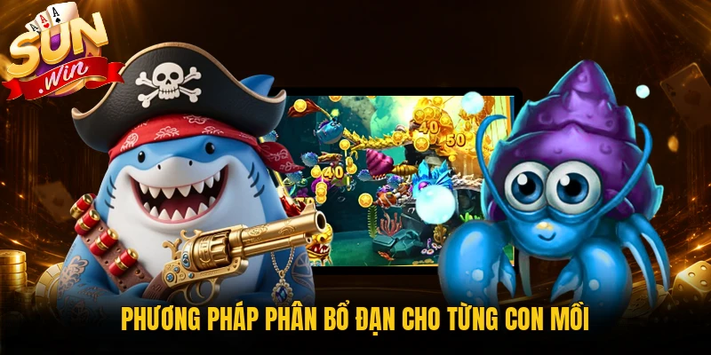 Phương pháp phân bổ đạn cho từng con mồi