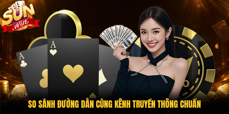 So sánh đường dẫn cùng kênh truyền thông chuẩn